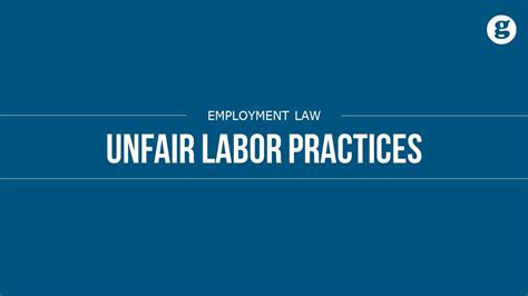 27 kwi 2021. . Unfair labor practices settlements